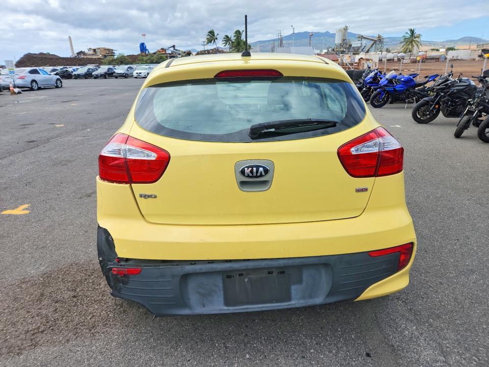 Photo 6 from auction – 2016 KIA RIO with VIN KNADM5A31G6647121