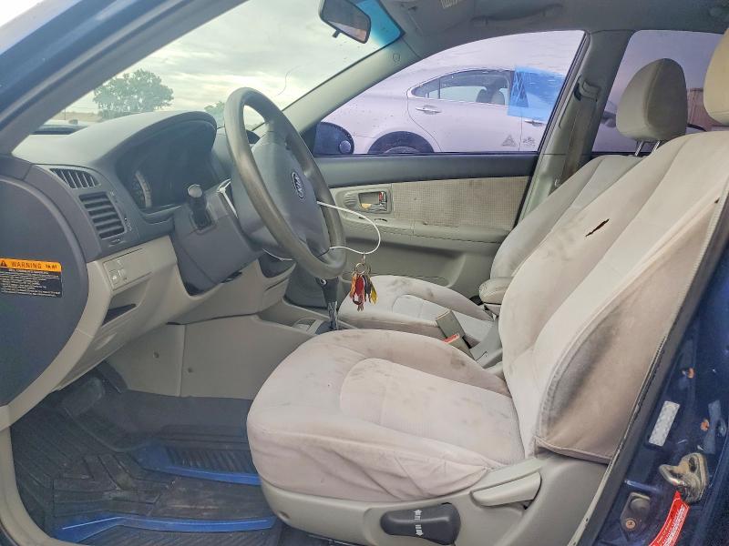 Photo 7 from auction – 2007 KIA SPECTRA with VIN KNAFE121175443923