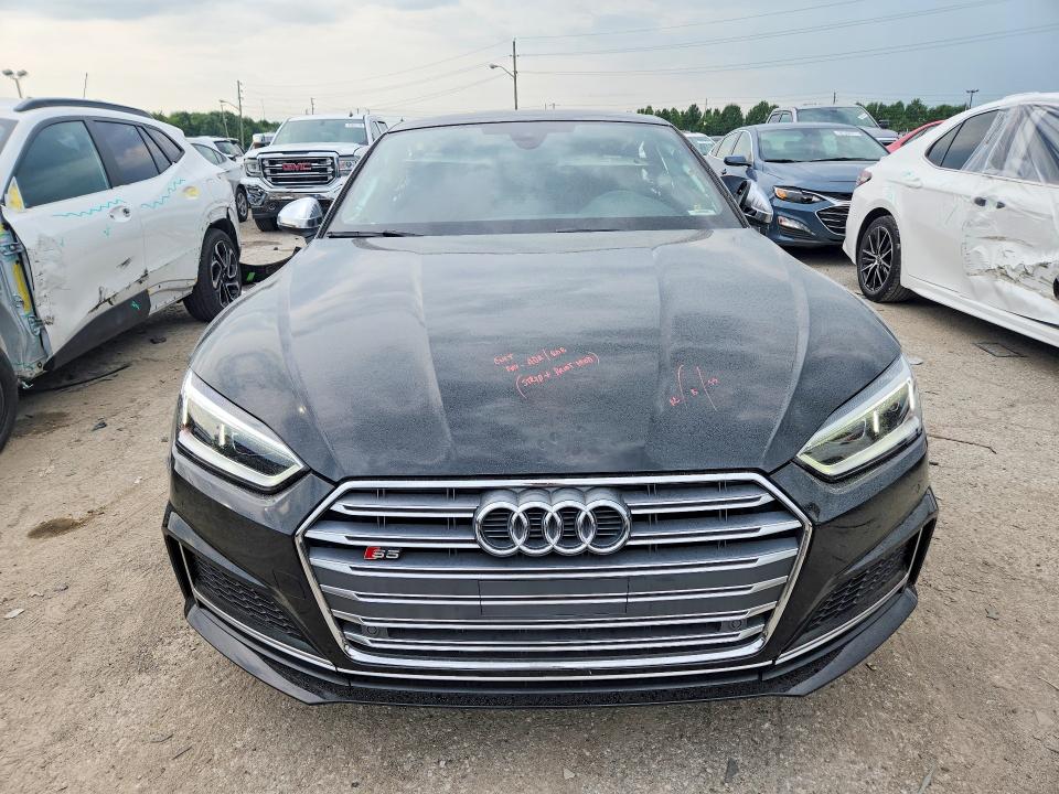 Photo 5 from auction – 2018 AUDI S5 with VIN WAUP4AF52JA041217