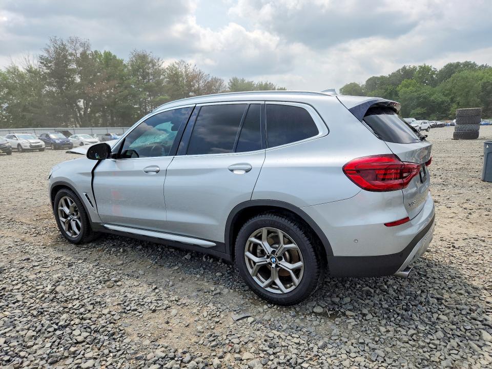 Photo 2 from auction – 2021 BMW X3 with VIN 5UXTY5C03M9E27979