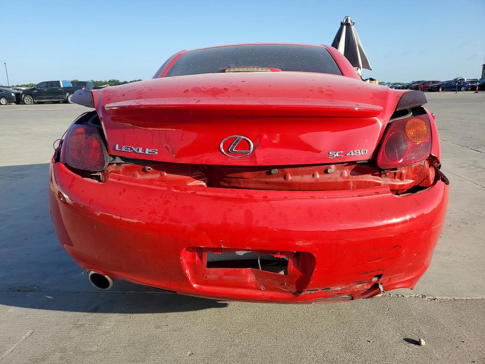 Photo 6 from auction – 2005 LEXUS SC with VIN JTHFN48Y650070850