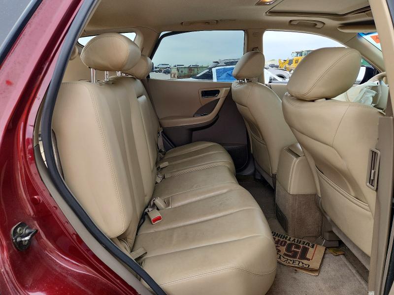 Photo 10 from auction – 2005 NISSAN MURANO with VIN JN8AZ08W35W400792