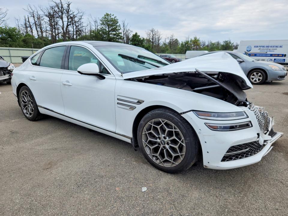 Photo 4 from auction – 2022 GENESIS G80 with VIN KMTGB4SC8NU131590