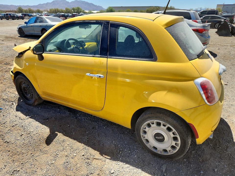 Photo 2 from auction – 2015 FIAT 500 with VIN 3C3CFFAR5FT653192