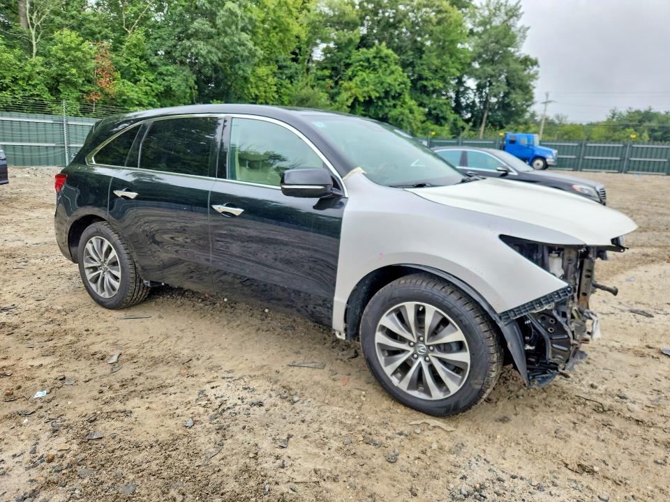 Photo 4 from auction – 2016 ACURA MDX with VIN 5FRYD4H40GB035167