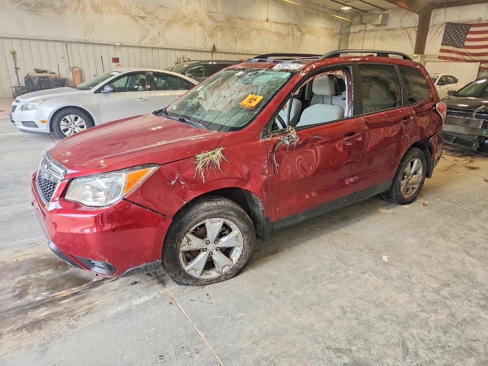 SUBARU FORESTER 2016 with VIN JF2SJADC1GH487917 - Photo from auction