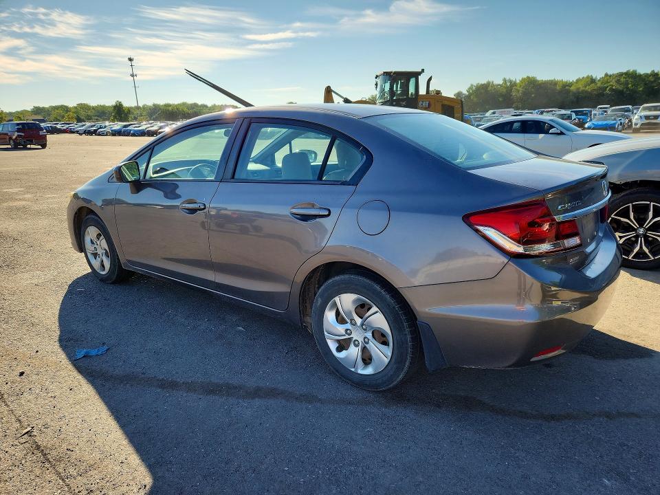 Photo 2 from auction – 2014 HONDA CIVIC with VIN 19XFB2F59EE219346