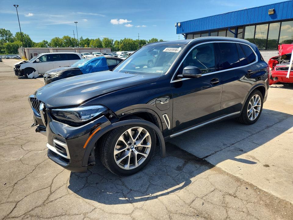 BMW X5 2022 with VIN 5UXTA6C02N9K75248 - Photo from auction