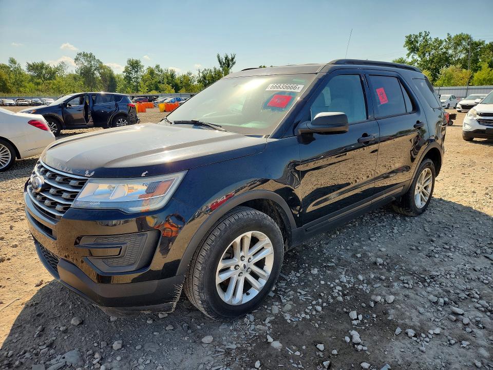 FORD EXPLORER 2017 with VIN 1FM5K8B85HGD07132 - Photo from auction