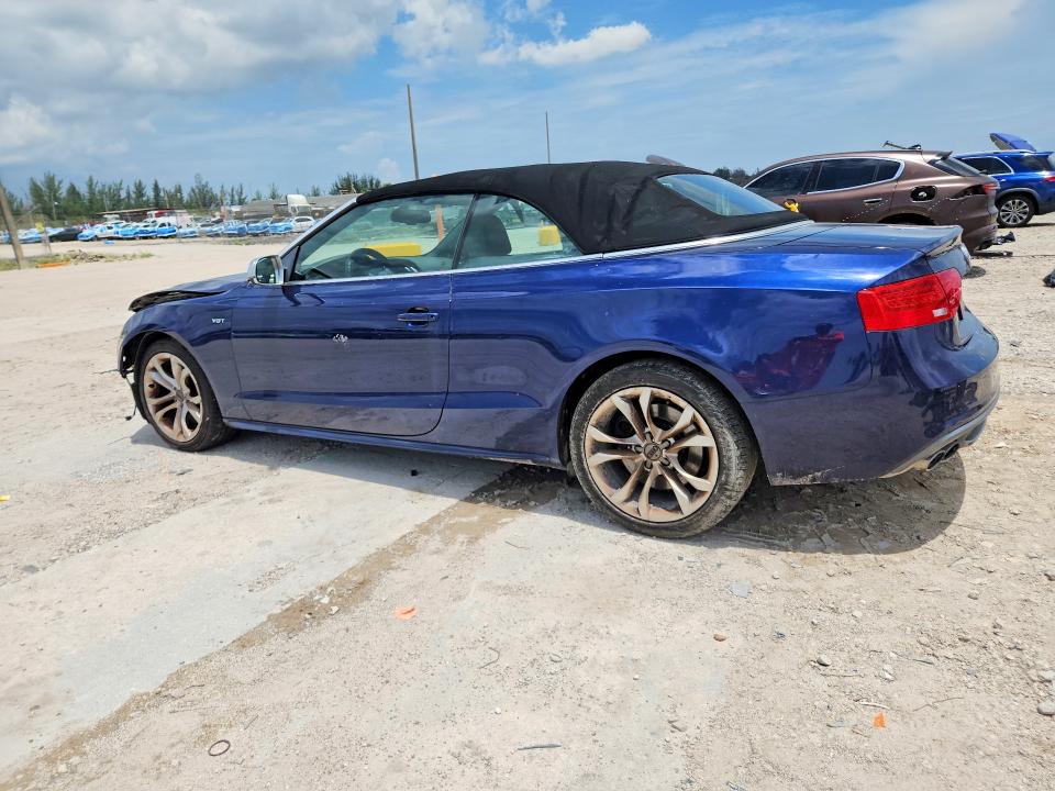 Photo 2 from auction – 2013 AUDI S5 with VIN WAUCGAFH4DN008510