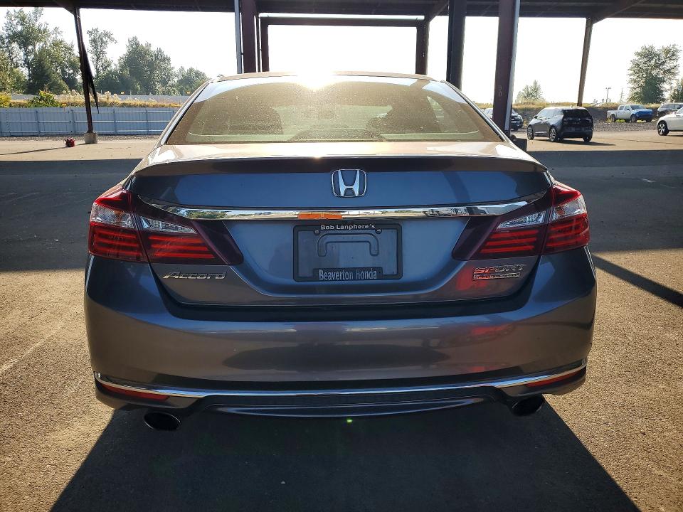 Photo 6 from auction – 2017 HONDA ACCORD with VIN 1HGCR2F11HA212329