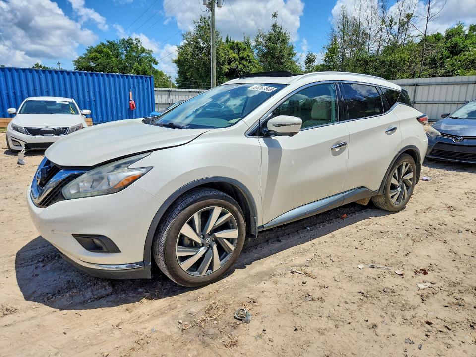 NISSAN MURANO 2018 with VIN 5N1AZ2MG7JN124666 - Photo from auction