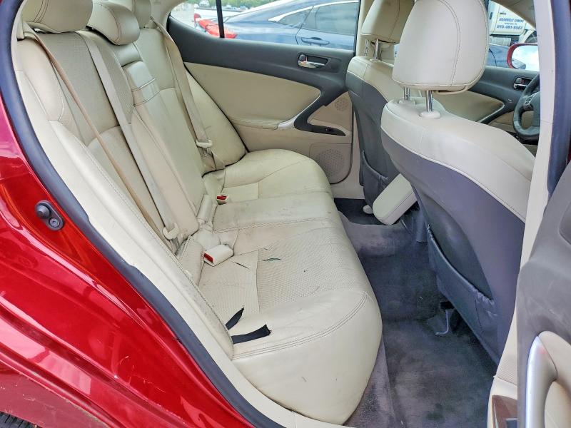 Photo 10 from auction – 2012 LEXUS IS 250 with VIN JTHBF5C21C5168043