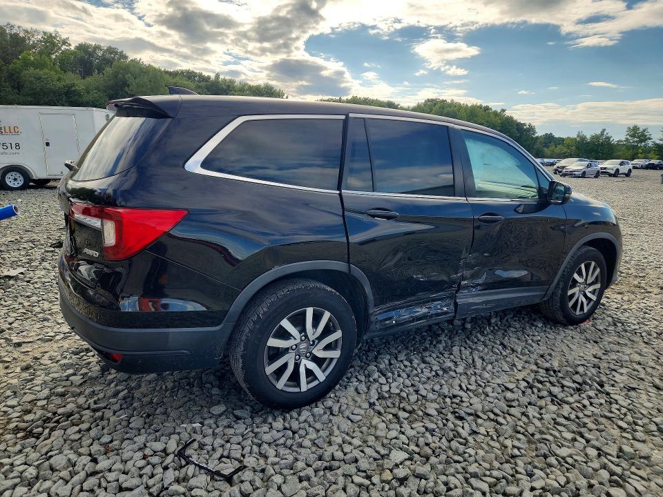 Photo 3 from auction – 2021 HONDA PILOT with VIN 5FNYF6H57MB018815