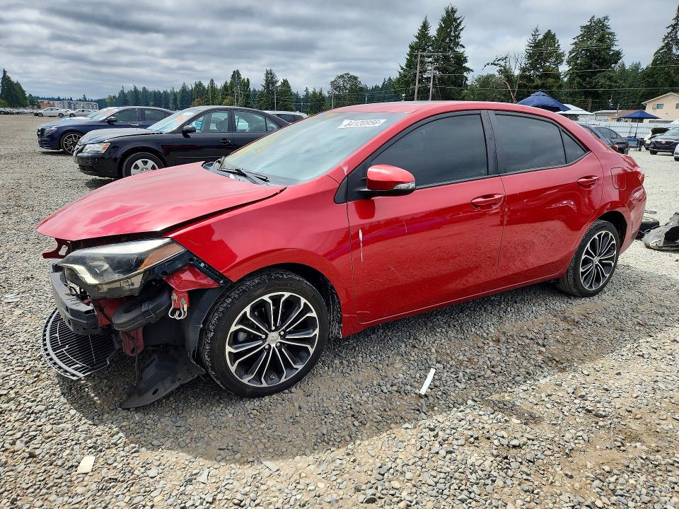TOYOTA COROLLA 2015 with VIN 2T1BURHE1FC304342 - Photo from auction