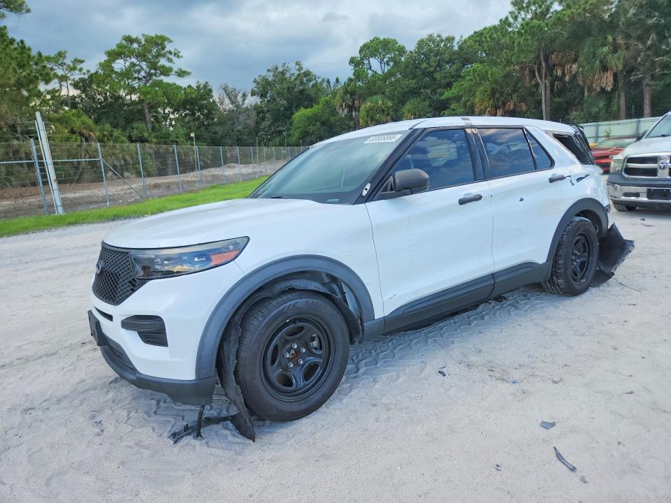 FORD EXPLORER 2021 with VIN 1FM5K8AW4MNA10519 - Photo from auction