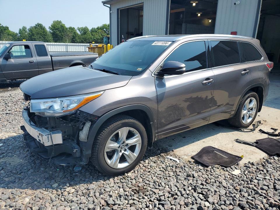 TOYOTA HIGHLANDER 2016 with VIN 5TDDKRFH2GS241059 - Photo from auction
