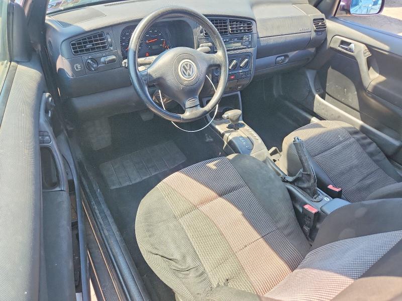 Photo 8 from auction – 2001 VOLKSWAGEN CABRIO with VIN 3VWCC21V81M813303