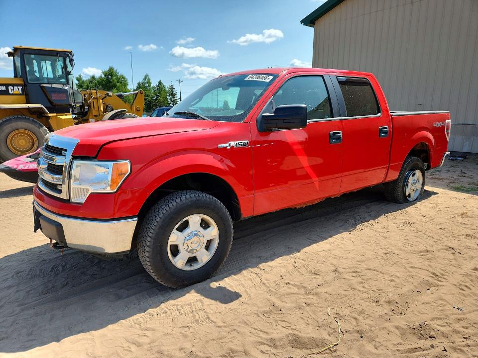FORD F150 2013 with VIN 1FTFW1EF6DFC08396 - Photo from auction