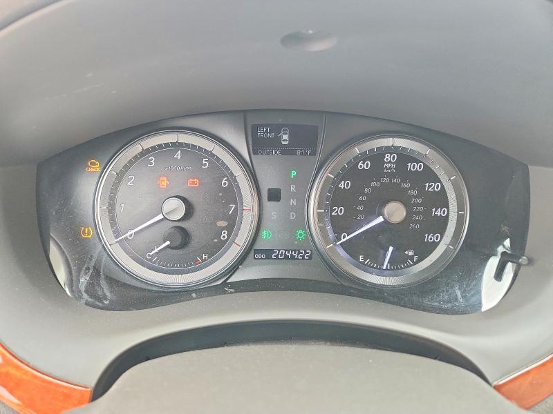 Photo 9 from auction – 2010 LEXUS ES with VIN JTHBK1EG6A2369402