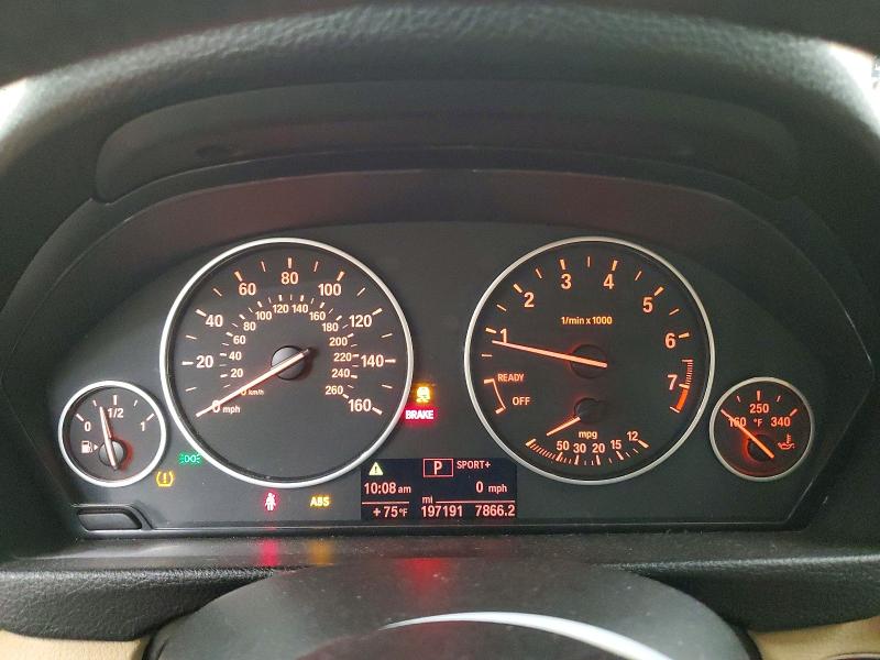 Photo 9 from auction – 2014 BMW 320 with VIN WBA3B1G56ENS78343