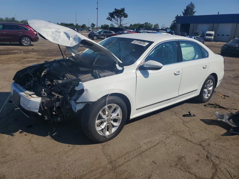 Photo 1 from auction – 2017 VOLKSWAGEN PASSAT with VIN 1VWAT7A36HC007927