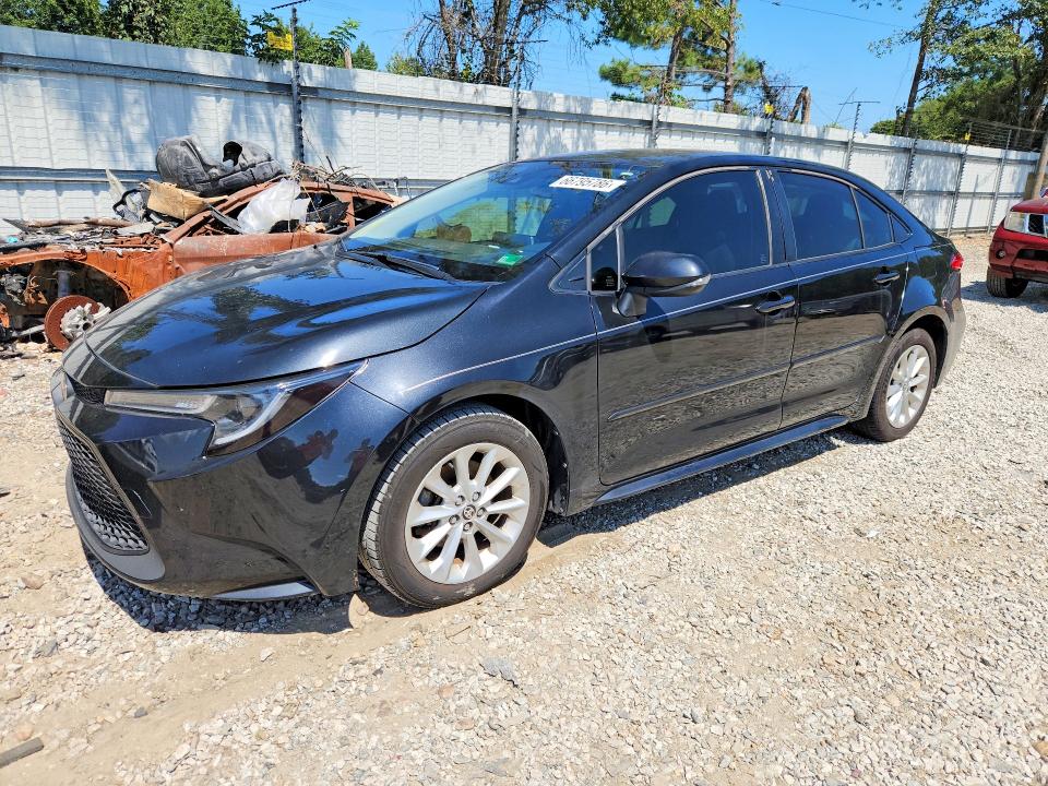 TOYOTA COROLLA 2020 with VIN JTDVPRAE3LJ095300 - Photo from auction