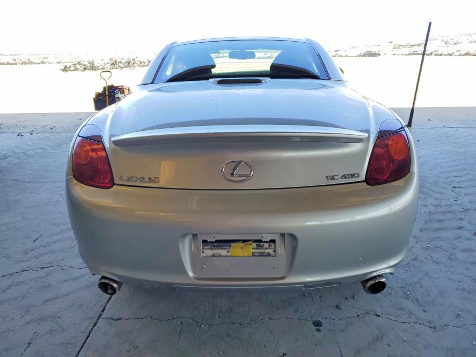 Photo 6 from auction – 2003 LEXUS SC with VIN JTHFN48Y330037396