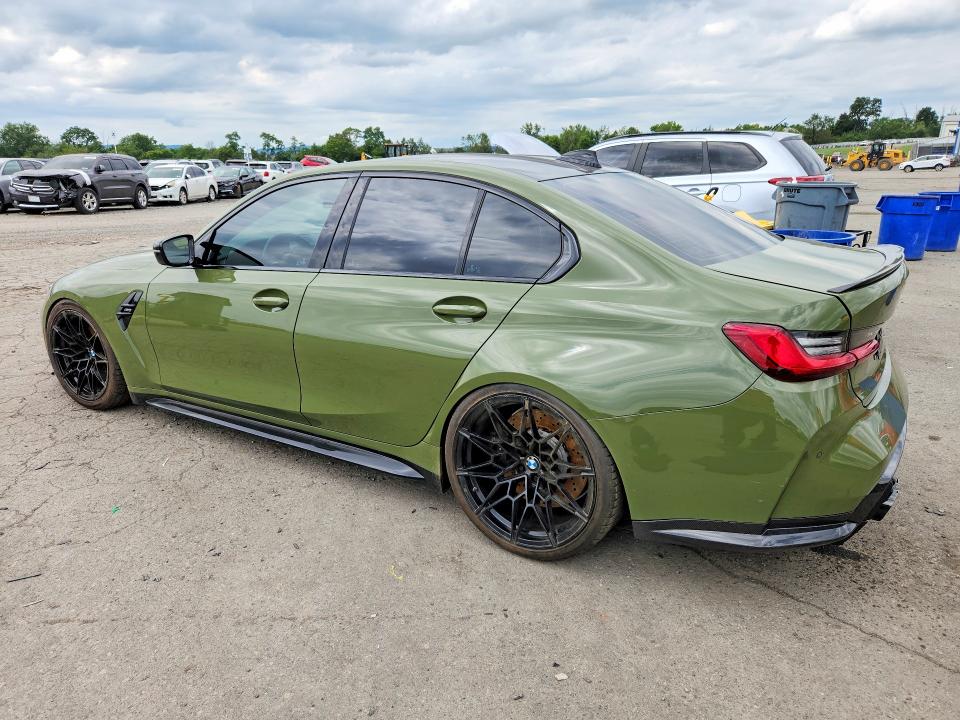 Photo 2 from auction – 2021 BMW M3 with VIN WBS53AY0XMFL04424