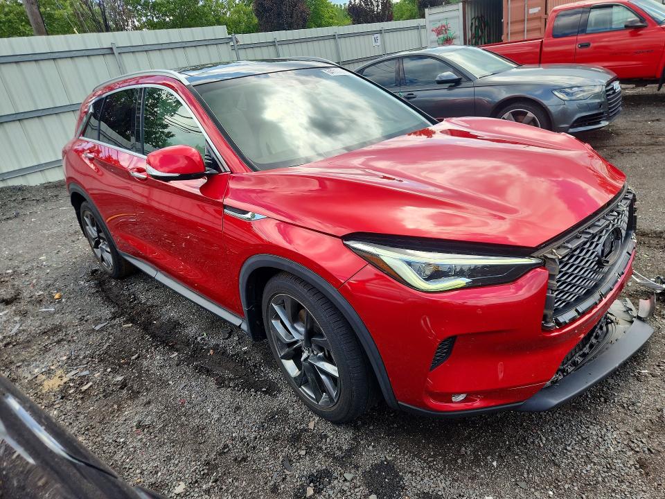 Photo 4 from auction – 2019 INFINITI QX50 with VIN 3PCAJ5M30KF135552