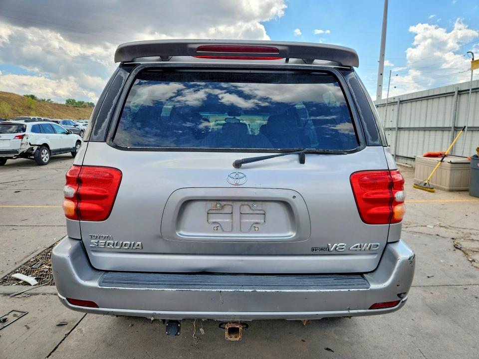 Photo 6 from auction – 2002 TOYOTA SEQUOIA with VIN 5TDBT48A02S099620