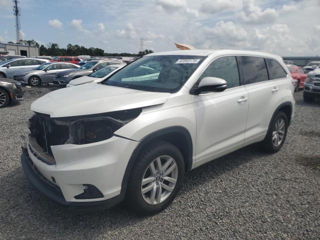 TOYOTA HIGHLANDER 2016 with VIN 5TDZKRFH6GS126101 - Photo from auction