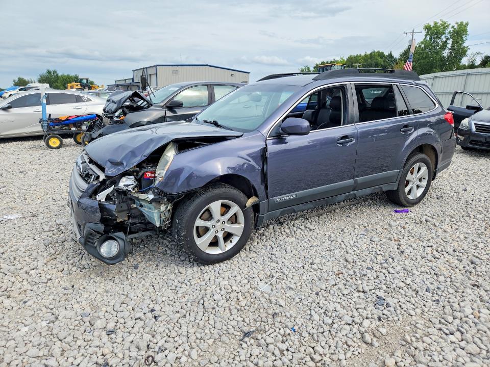 SUBARU OUTBACK 2014 with VIN 4S4BRDLCXE2208356 - Photo from auction