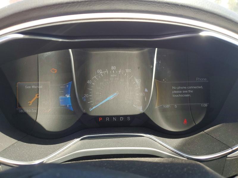Photo 9 from auction – 2016 FORD FUSION with VIN 3FA6P0H73GR225682
