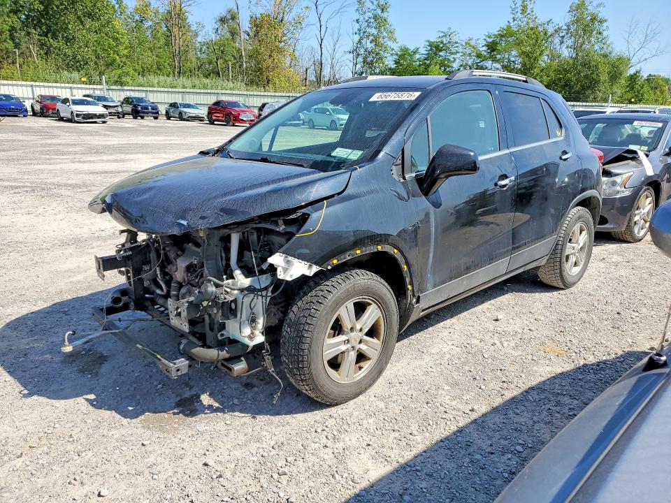 CHEVROLET TRAX 2019 with VIN KL7CJLSB3KB823813 - Photo from auction