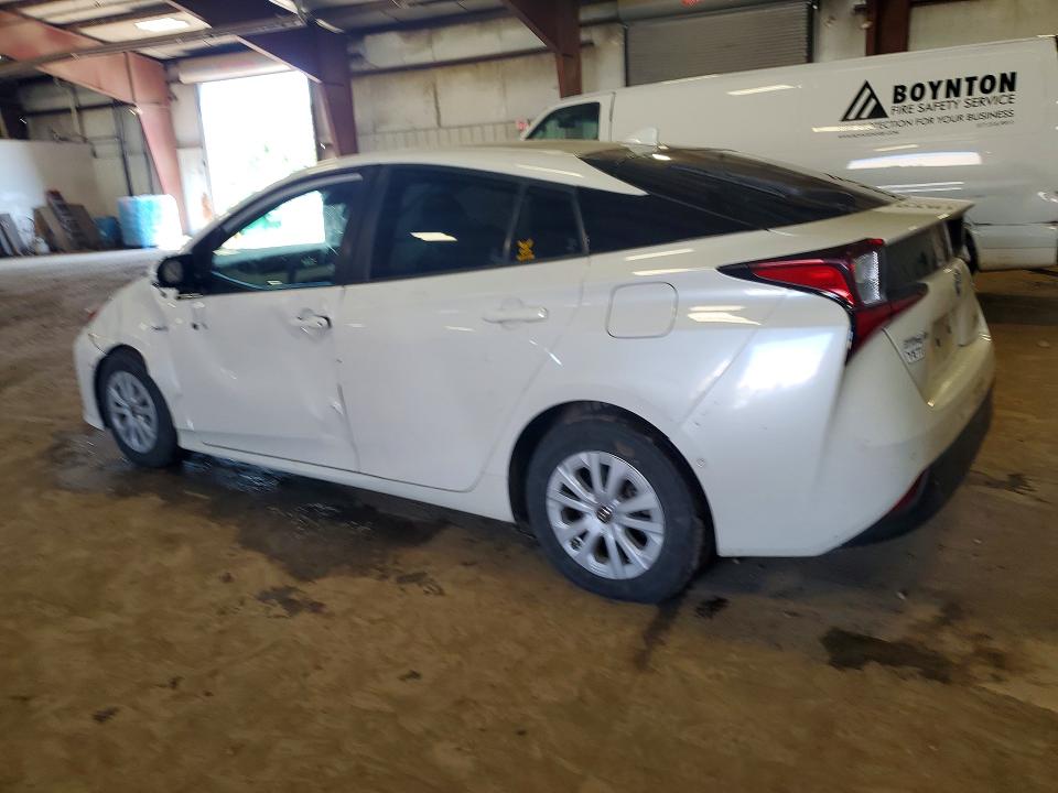 Photo 2 from auction – 2019 TOYOTA PRIUS with VIN JTDKARFUXK3085239