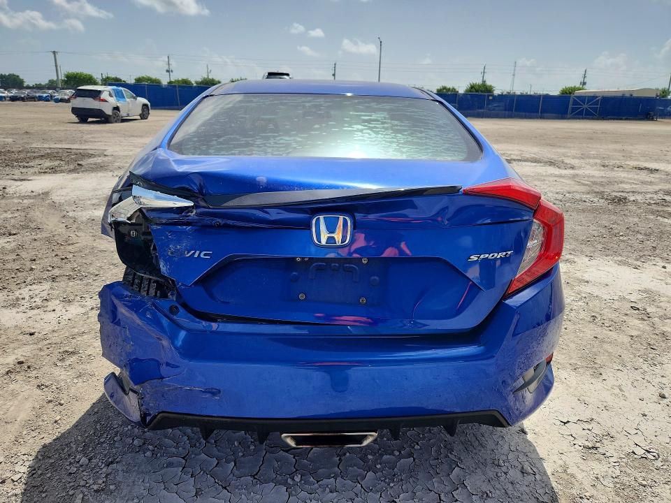 Photo 6 from auction – 2020 HONDA CIVIC with VIN 2HGFC2F86LH588238