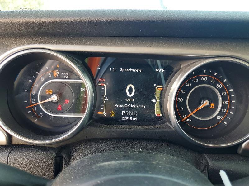 Photo 9 from auction – 2020 JEEP GLADIATOR with VIN 1C6HJTFG2LL166195