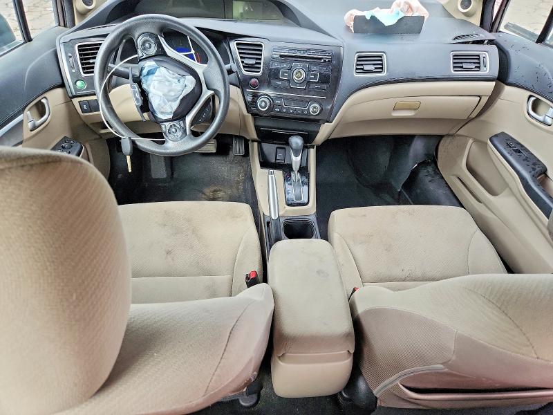 Photo 8 from auction – 2013 HONDA CIVIC with VIN 2HGFB2F87DH529610