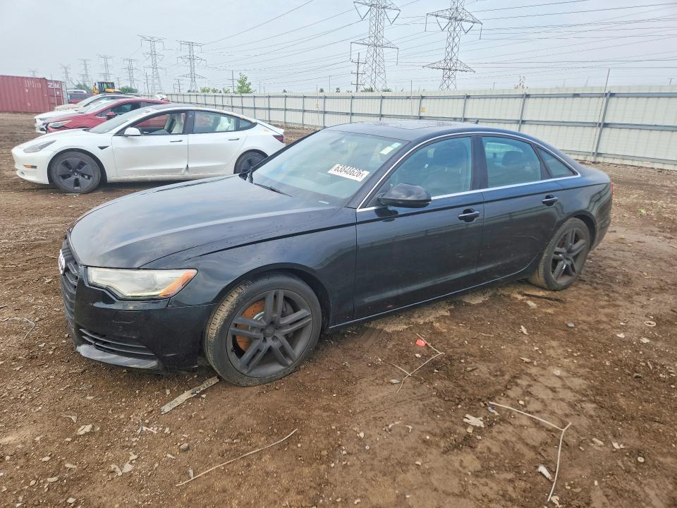 AUDI A6 2014 with VIN WAUGFAFC2EN018947 - Photo from auction