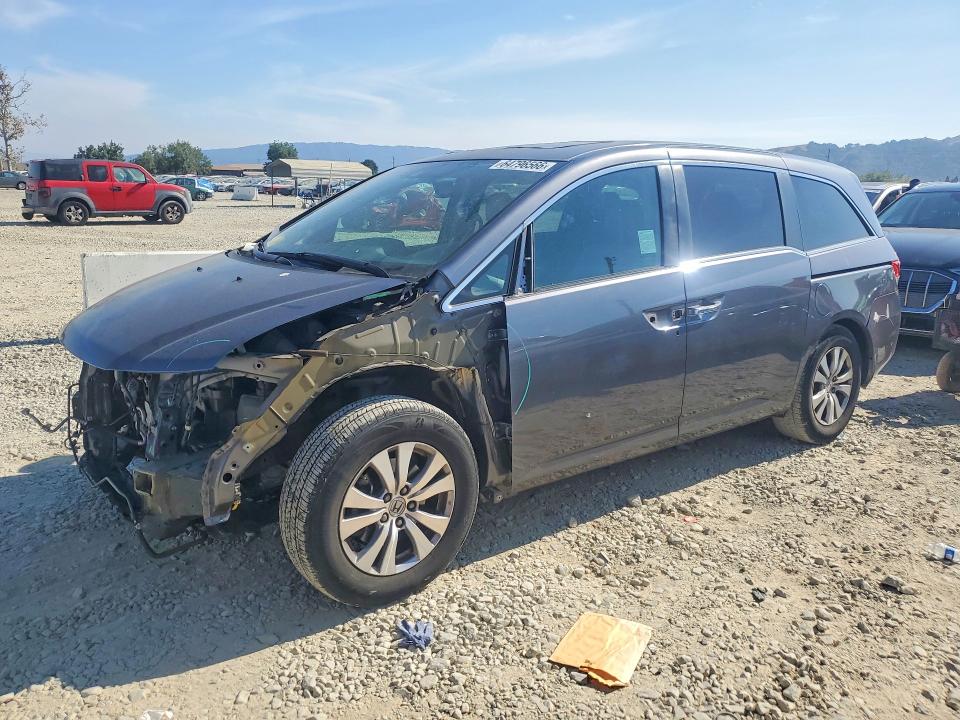 HONDA ODYSSEY 2014 with VIN 5FNRL5H63EB095229 - Photo from auction