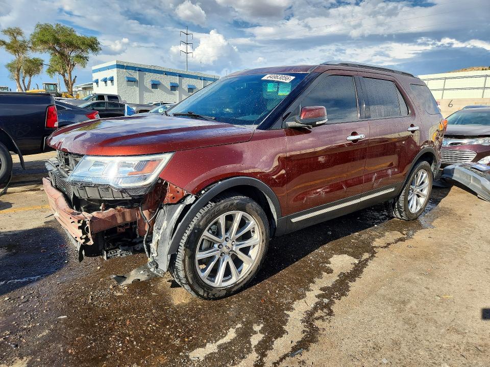 FORD EXPLORER 2016 with VIN 1FM5K7FH8GGA04901 - Photo from auction