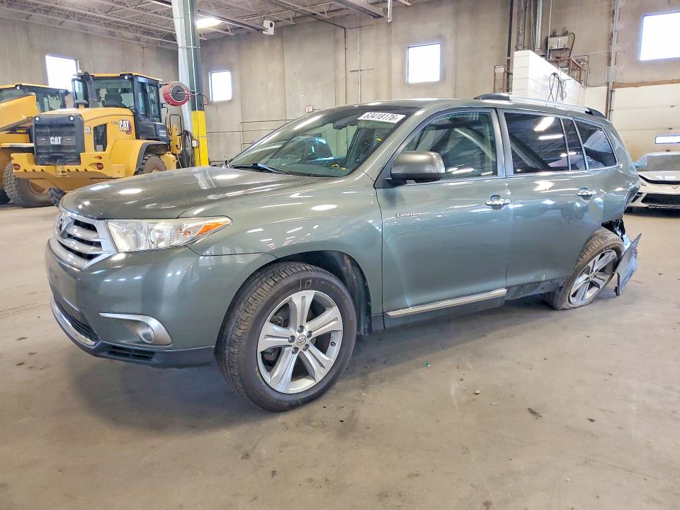 TOYOTA HIGHLANDER 2013 with VIN 5TDDK3EH0DS217224 - Photo from auction