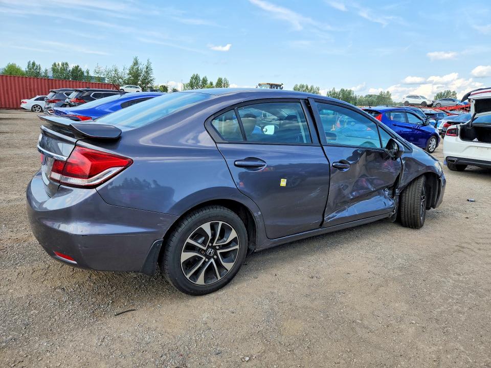 Photo 3 from auction – 2015 HONDA CIVIC with VIN 2HGFB2F54FH012094