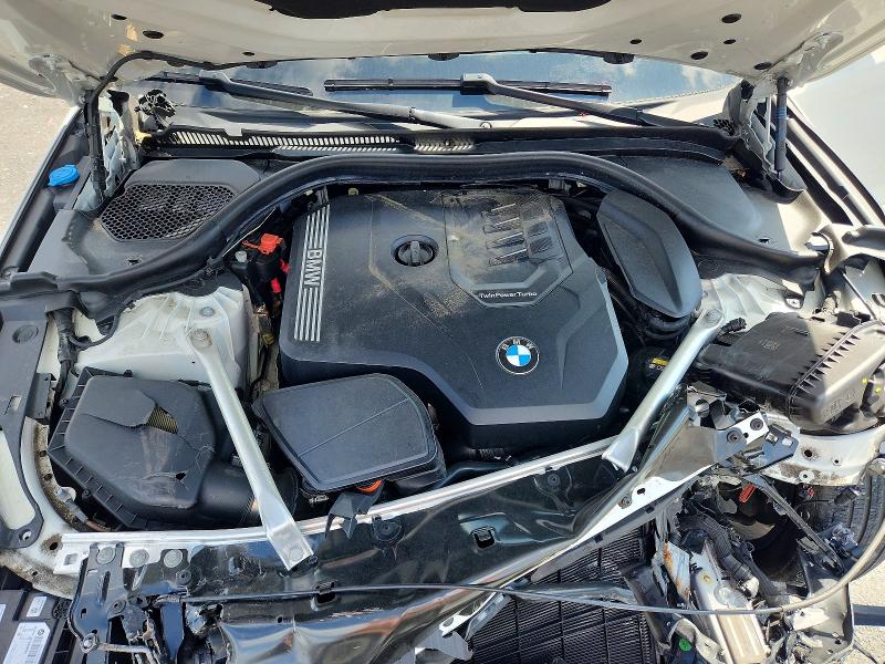 Photo 11 from auction – 2022 BMW 530 with VIN WBA13BJ09NWX57079