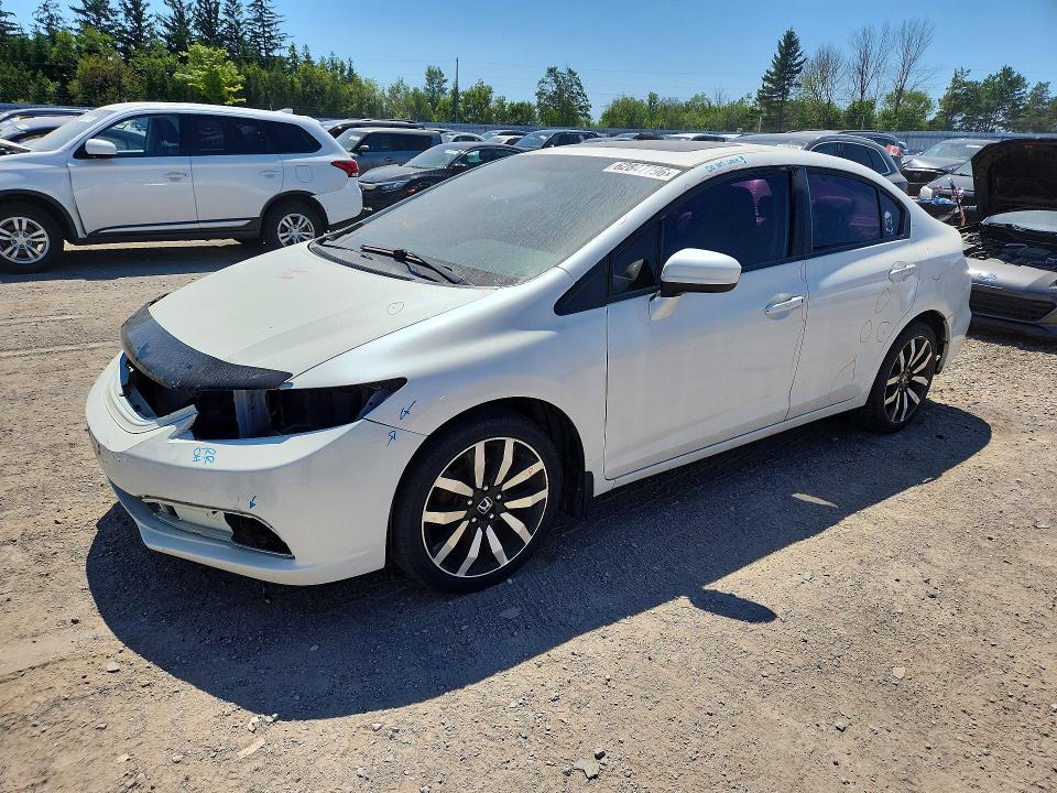 HONDA CIVIC 2013 with VIN 2HGFB2F75DH110825 - Photo from auction