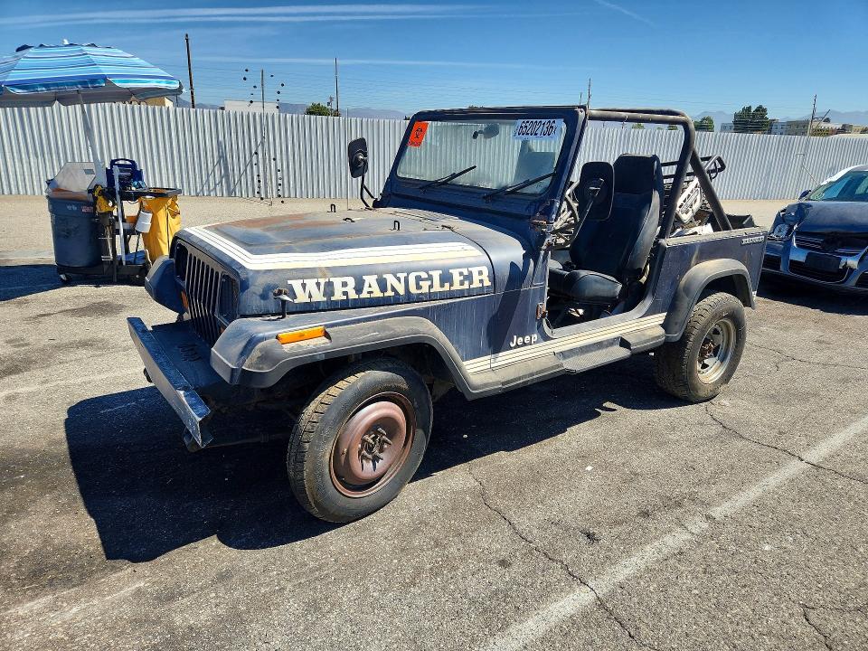 Photo 1 from auction – 1987 JEEP WRANGLER with VIN 2BCCV81KXHB524829