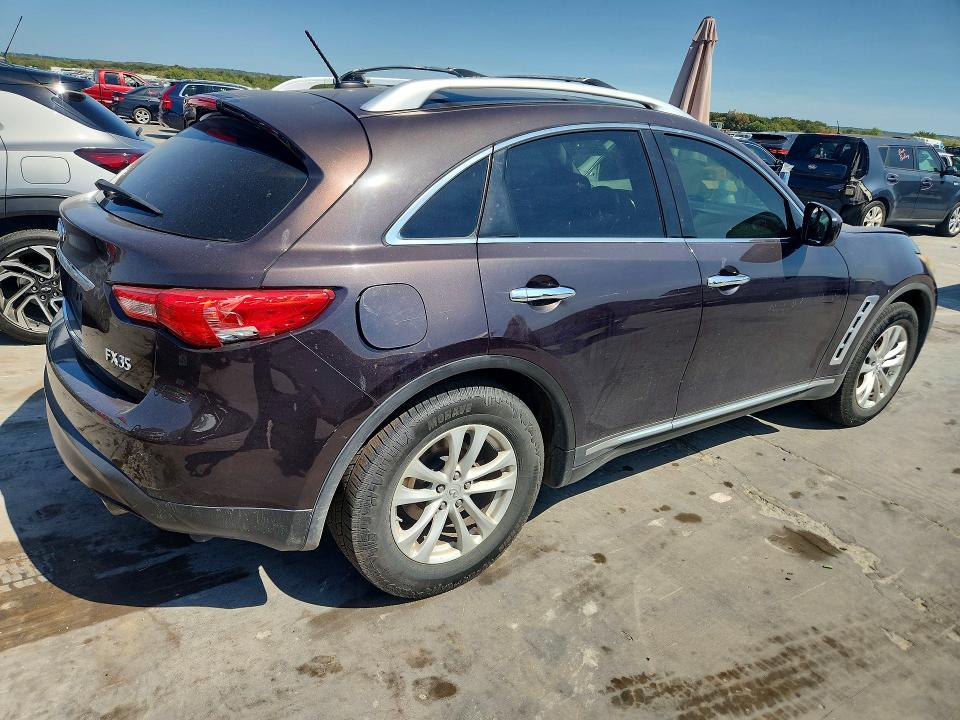Photo 3 from auction – 2012 INFINITI FX35 with VIN JN8AS1MU9CM121984