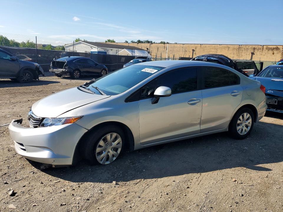HONDA CIVIC 2012 with VIN 19XFB2F57CE361269 - Photo from auction