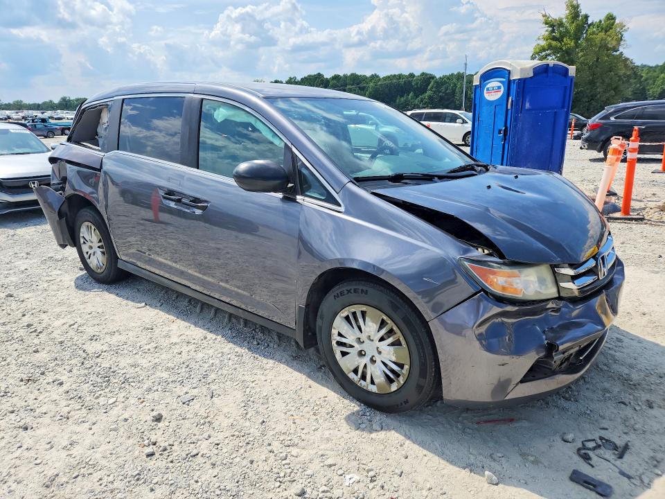 Photo 4 from auction – 2014 HONDA ODYSSEY with VIN 5FNRL5H20EB101372